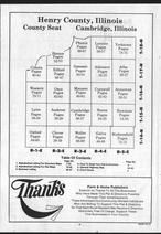 Map Image 001, Henry County 1989